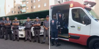 Ação rápida de policiais salva bebê engasgada em condomínio