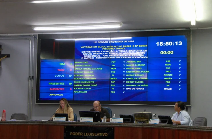 Câmara aprova em 1º turno doação de terrenos para moradias populares em Bragança