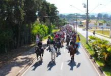Cavalhada abre programação da Expoagro e Festa do Peão neste domingo em Bragança Paulista