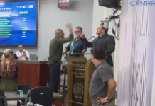 Discussão entre vereadores marca sessão da Câmara de Bragança Paulista
