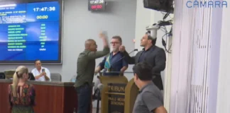 Discussão entre vereadores marca sessão da Câmara de Bragança Paulista