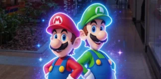 Diversão nas Galáxias: encontro com a dupla mais querida dos games no Bragança Shopping