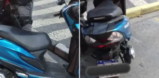Homem é preso após confessar furto de motocicleta durante abordagem policial