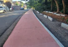 Parque Verde terá mais de 2,5 mil metros de calçadas acessíveis em Bragança