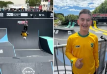 Bragantino de 13 anos representa o Brasil em campeonato internacional de BMX na França