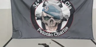 Briga entre vizinhos termina com ameaça, apreensão de arma e ferido no Jardim Águas Claras