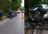 Condutora sofre mal súbito e colide com defensa metálica em Bragança Paulista