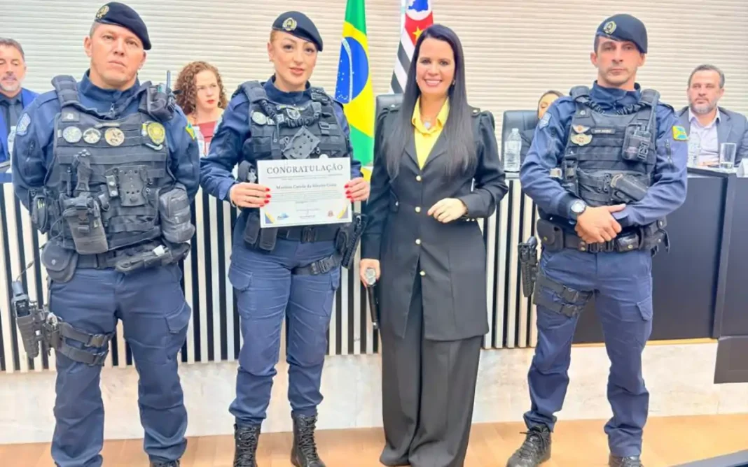 Dedicação e reconhecimento agente da GCM recebe homenagem na Alesp