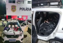 Falsos funcionários de empresa de telefonia são presos por furto de cabos em Vargem