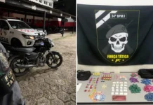 Força Tática prende dois homens e apreende menor por tráfico de drogas em Bragança Paulista