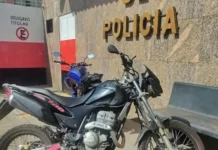 Homem é preso por receptação e fraude documental com motocicleta em Bom Jesus dos Perdões