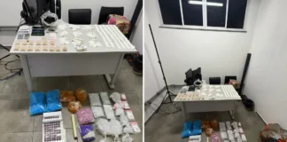 Indivíduo foge da PM, mas drogas são encontradas em residência
