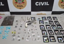Operação da DISE no CDHU termina com prisão e apreensão de drogas e arma