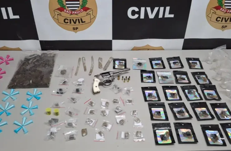 Operação da DISE no CDHU termina com prisão e apreensão de drogas e arma