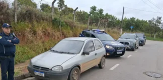 Veículo dublê com registro de furto é apreendido pela GCM no bairro São José