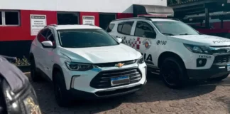 Veículo roubado no Rio de Janeiro é recuperado em Bragança Paulista durante patrulhamento