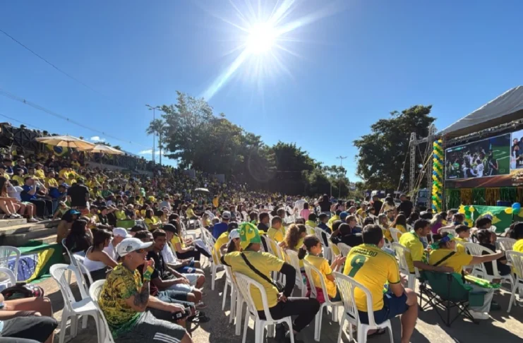 Arena do Lago recebe Fan Fest com Brasil x Noruega e atrações musicais neste domingo