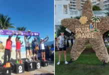 Atleta de Bragança Paulista conquista título nos 30 km da 2ª Maratona de Praia Grande