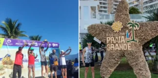 Atleta de Bragança Paulista conquista título nos 30 km da 2ª Maratona de Praia Grande
