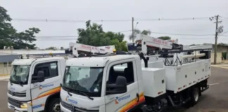 Energisa entrega novos caminhões com cestos aéreos para reforçar atendimento em Bragança Paulista e região