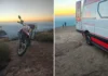 Equipes do SAMU resgatam homem após queda de parapente na Pedra Grande