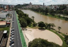 Faixa Verde começa no Lago do Taboão e cria área exclusiva para corrida e caminhada