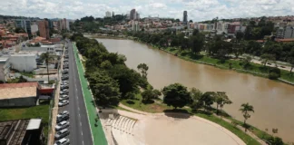 Faixa Verde começa no Lago do Taboão e cria área exclusiva para corrida e caminhada