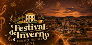 Festival de Inverno reúne programação gratuita em Bragança Paulista até agosto