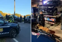 Fuga por vários bairros termina com tiros e prisão de motorista