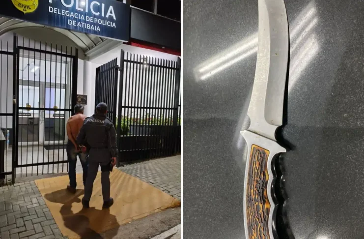 Homem é preso após ameaçar esposa de morte e colocar filha em situação de risco