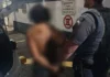 Homem investigado por estupro é preso após duas horas de buscas em área de mata