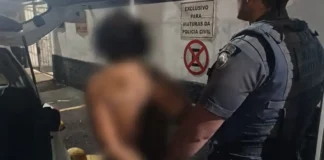 Homem investigado por estupro é preso após duas horas de buscas em área de mata