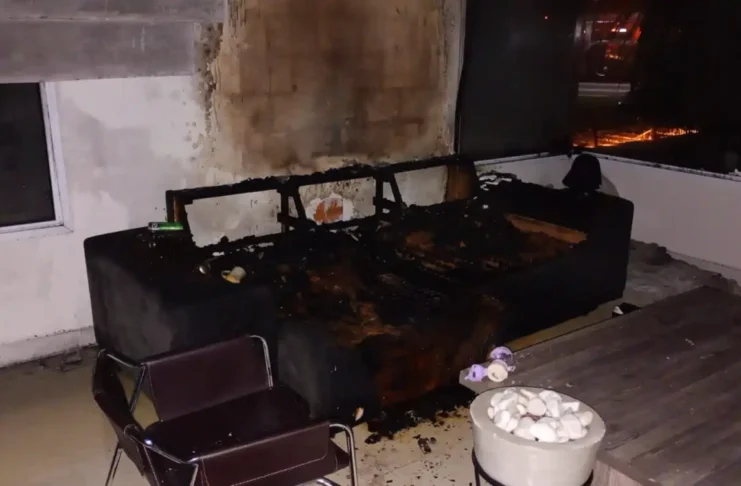 Incêndio em residência deixa casal gravemente ferido em condomínio de Bragança Paulista