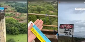Jovem morta após salto de rope jump sem corda fez post antes do acidente: ‘Quem foi o doido que deixou eu vir pular de uma ponte?’
