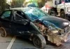 Motorista perde controle e colide contra caminhão no acostamento da SP-360