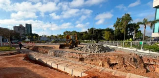 Obra de recuperação avança para nova etapa no Terminal Urbano de Bragança Paulista