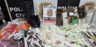 Polícia Civil apreende mais de 15 quilos de drogas durante operação em Bragança Paulista