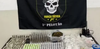 Polícia Militar apreende mais de 3 mil porções de drogas e prende suspeito em Bragança Paulista