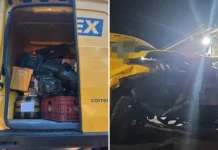 Policia Rodoviária recupera veículo furtado após colisão na Rodovia Dom Pedro I