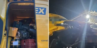 Policia Rodoviária recupera veículo furtado após colisão na Rodovia Dom Pedro I