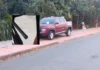 Veículo estacionado em ciclovia no Jardim São Miguel gera reclamação de moradores