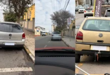 Veículos com placas cobertas chamam a atenção de moradores