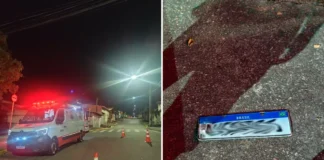 Acidente entre carro e motocicleta deixa homem ferido no Parque dos Estados