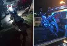 Após fugir da GCM, motociclista é interceptado e detido pela PM em Vargem