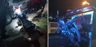 Após fugir da GCM, motociclista é interceptado e detido pela PM em Vargem