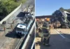 Acidente com oito veículos na Rodovia Dom Pedro I deixa um morto e um ferido grave em Atibaia