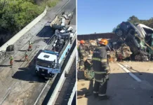Acidente com oito veículos na Rodovia Dom Pedro I deixa um morto e um ferido grave em Atibaia
