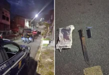 Briga familiar: filho afirma que defendeu a mãe e padrasto fica ferido
