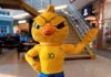 Canarinho anima o esquenta para o jogo do Brasil no Bragança Shopping