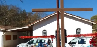 Cross Conection disponibiliza internet para apoiar recadastramento do CRAS no bairro dos Cunhas, em Pinhalzinho